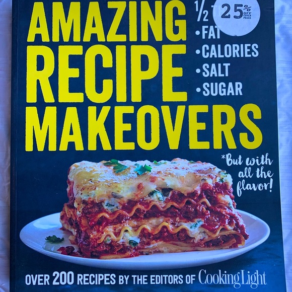 Amazing Recipe Makeovers Cookbook Cooking Light - Picture 1 of 3